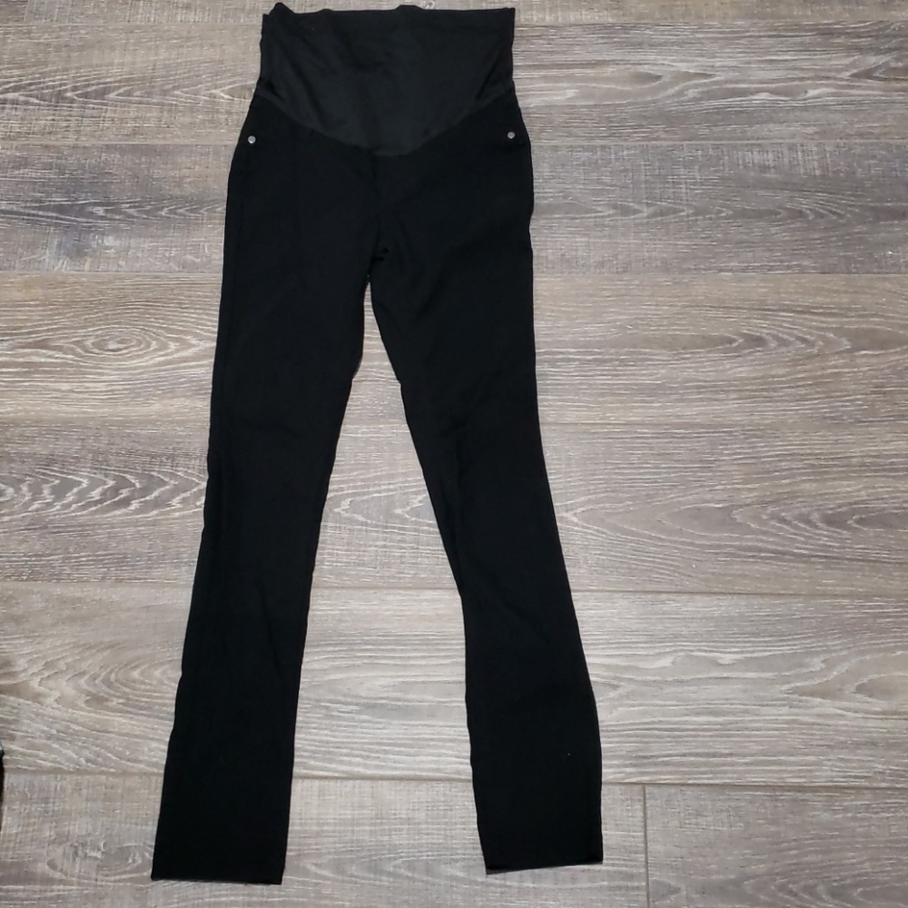Pinkblush maternity  black pants size S.